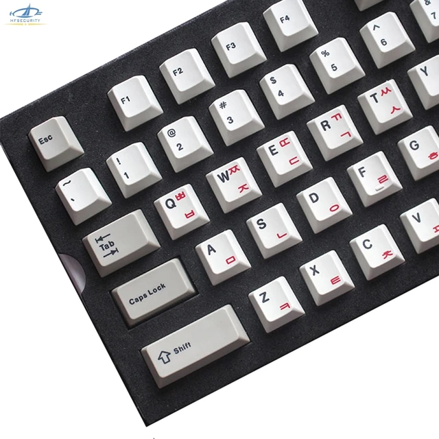 hfsecurity customized pbt keycaps