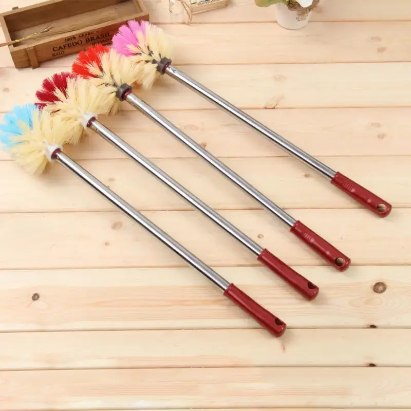 

New High Quality Durable Stainless Steel Handle Bathroom Toilet Brush Toilet Replacement Cleaning Brush Home Bath Cleaner Tools