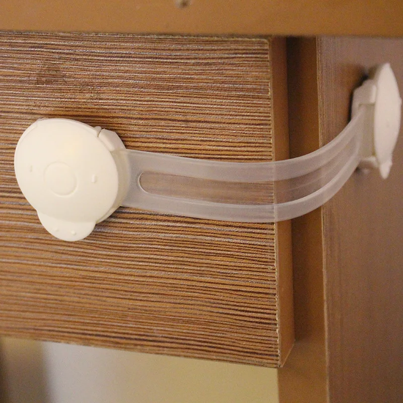 

1Pcs Window Door Stopper On Windows Door Drawer Security Baby Safety Child Lock Drawer Refrigerator Lock Bendy Protection