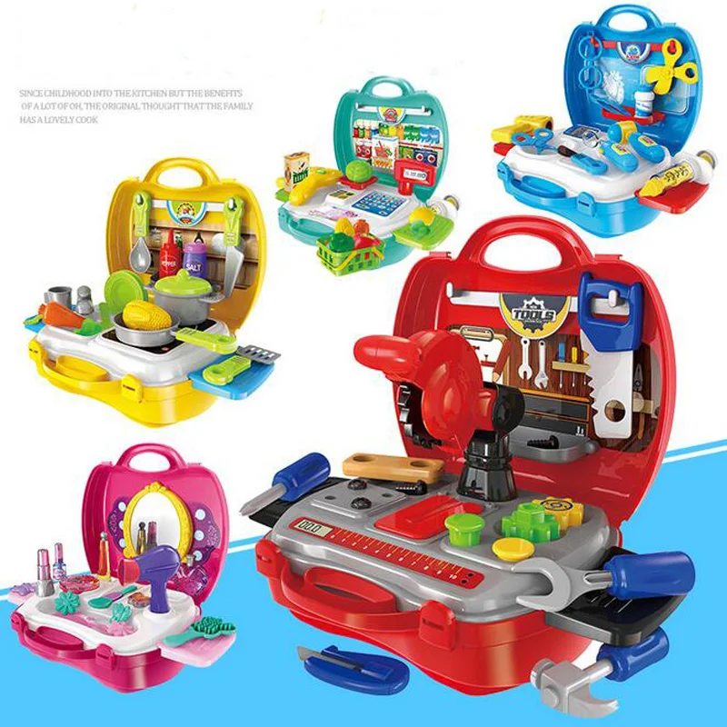 Доктор столовые инструменты игрушки Дети ролевые игры дом кухонные игрушки Дети Медицинский Набор Классические игрушки-Подарки для мальчиков и девочек