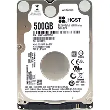 HGST Travelstar Z5K500 HTS545050A7E380 500GB 5400 RPM 8MB Cache SATA 3 0Gb s 2 5 Internal