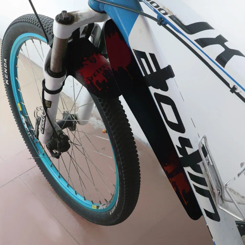 Горячие велосипедные крылья горный BMX гоночный передний велосипедный крыло задний велосипед крылья 1 комплект Красочные Брызговики для MTB дорожный велосипед аксессуары