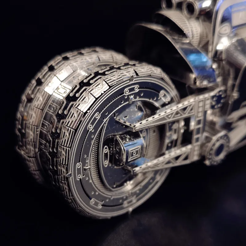 NANYUAN I22215 консилерный мотоцикл 3D металлическая модель в сборе 2 листа головоломка