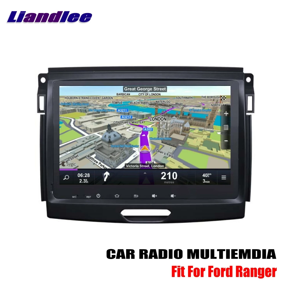Best Liandlee For Ford Ranger 2015~2017 Android Car Radio CD DVD Player GPS Navi Navigation Maps Camera OBD TV HD Screen Multimedia 2