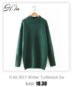 H.SA Winter Warm Sweaters and Twisted Pullovers Women Casual Short Feminino Knitted Sweater Jumpers Cheap Sweaters China sueter