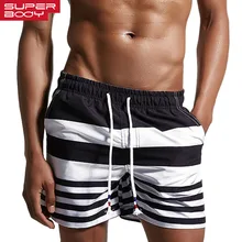 Superbody Brand Men s Beach Shorts font b Bermuda b font Board Surfing Swimming Boxer Trunks