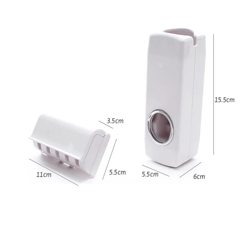 فرشاة الأسنان الرف معجون الأسنان موزع ل المنزلية الحمام البنود تخزين صناديق الاكسسوارات المرحاض للماء جدار المنظم