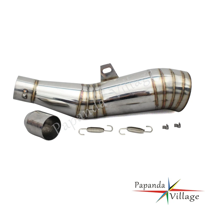 

Papanda Chrome 38-51mm Exhaust Muffler Pipe DB Killer Silencer Slip On for Scooter Racing Motorcycle Street Bike