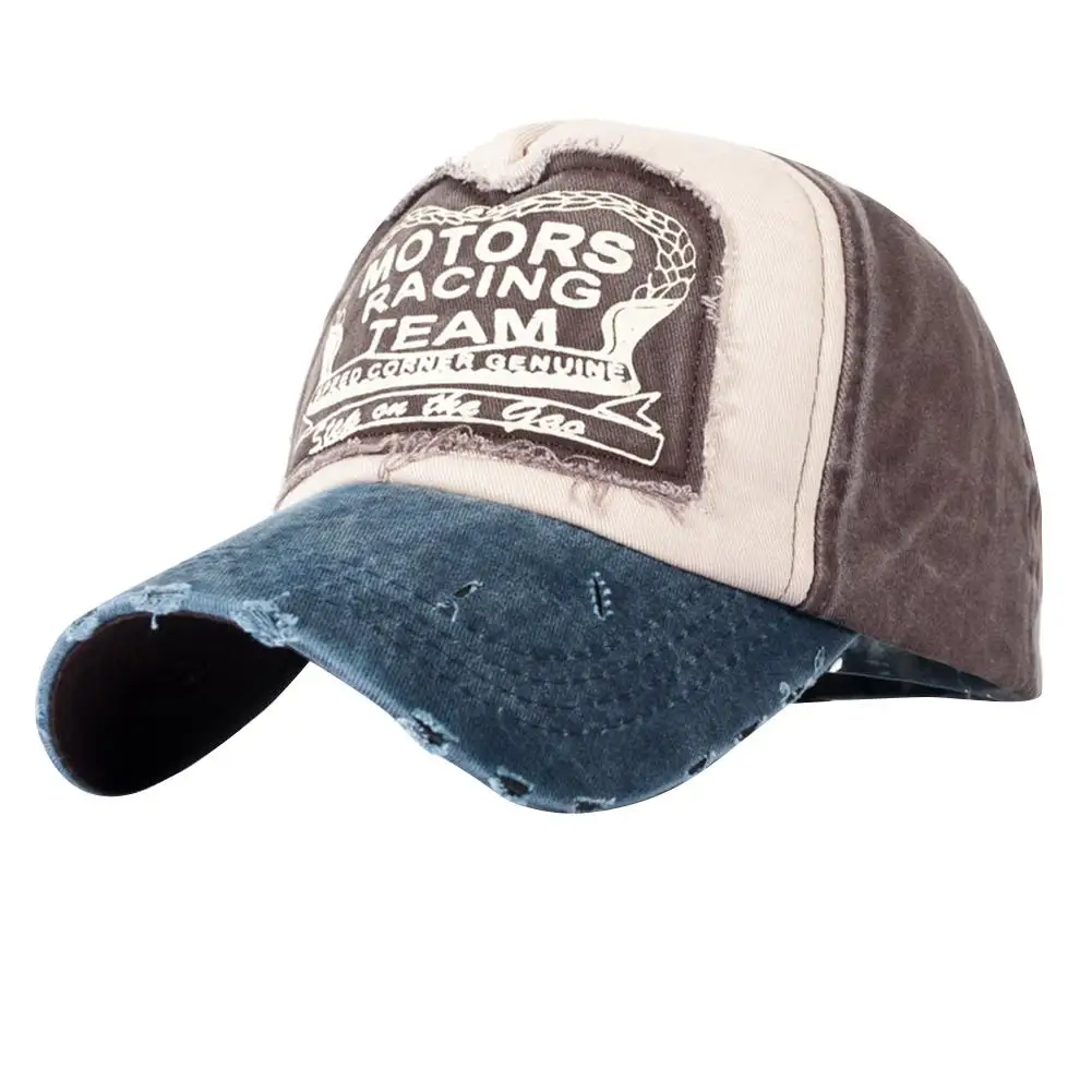 Хлопковая бейсболка Snapback летняя Классическая джинсовая кепка для рыбалки