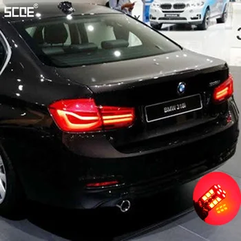 

For Bmw 3 (E36)Compact 1 (E82)Coupe 3 (E90/92) SCOE 2015 New 2X 30SMD LED Brake Stop Light Rear Parking Light Source Car Styling