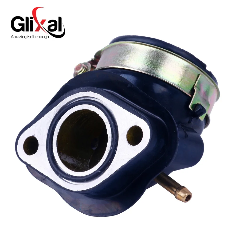 Glixal впускной коллектор GY6 125cc 150cc китайский скутер части Впускной 152QMI 157QMJ ATV Go-Kart Багги(2 вакуумный порт