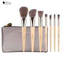 DUcare Make Up Brushes Set 7pcs Bamboo Foundation Eyeshadow Concealer Eyeliner Brushes Cosmetic kwasten make up