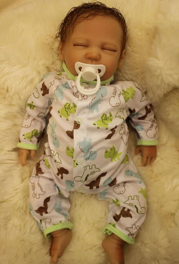 20inches Sleeping Boy Doll Reborn Cloth Painting Reborn Dolls for Sale