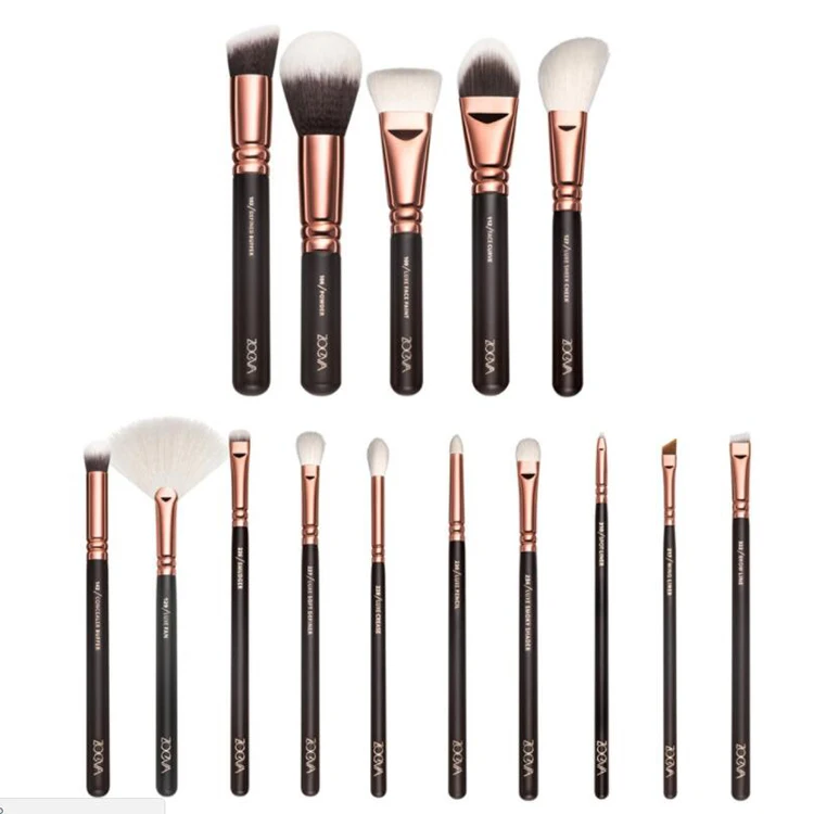 Online Makeup brush kits 15 wool animal hair suit full set beginners Tools Complete set
