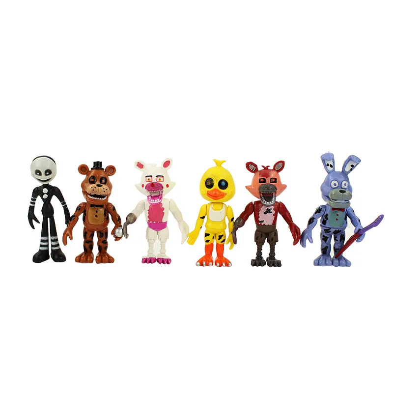 18 стилей 14 см FNAF Five Nights At Freddy's Sister расположение Funtime Фокси баллора кукла кошмар Фредди ПВХ фигурка игрушка