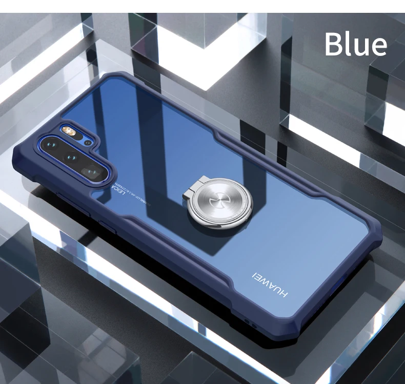 Противоударный чехол XUNDD для huawei P30 Pro, защитный чехол с подушками безопасности, чехол для бизнеса, красочное кольцо, держатель, бампер, жук