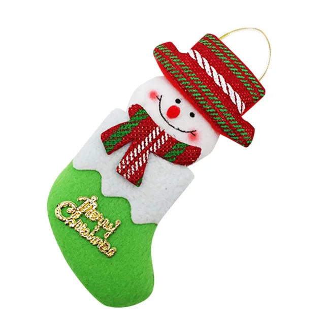 1PC Christmas Small Socks Ornament Hanging Pendant Embellishment