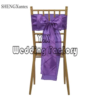 

100PCS Sale Taffeta Pintuck Chair Sash For Chiavari Chair Decoration Wedding And Event