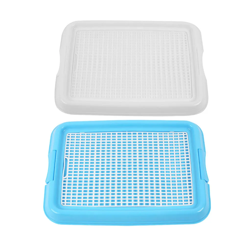 

Portable Pet Dog Restroom Training Potty Pee Toilet Fence Tray Pad Mat