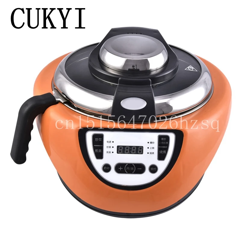 CUKYI 110V/220V Household travel Multi Cookers 3.5L capacity Intelligent Food Cooking Machine cooking pot free shipping split hot pot household multipurpose 4l multi cookers