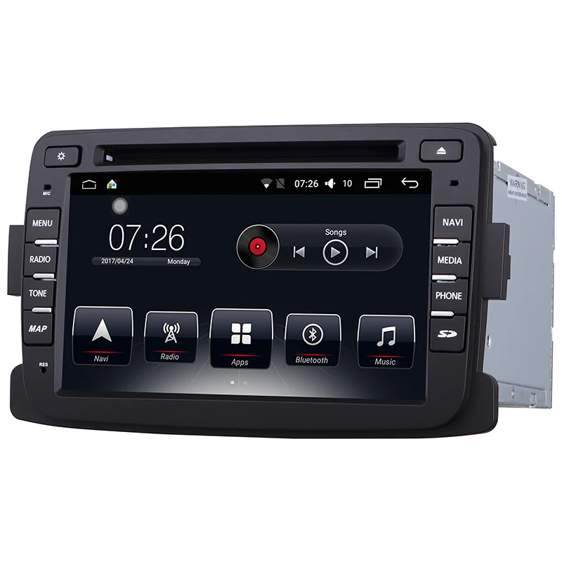 

Android 7.1 2 Din 7 Inch Car Radio Multimedia Player for Renault Duster/Sandero/Logan Car Navigation System with Bluetooth Wifi