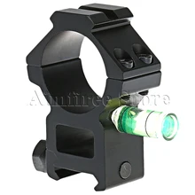 Тактический прицел 30 мм кольцо с возможностью монтирования с 20 мм Rail Spirit Bubble Level Mount для 20 мм Picatinny Weaver Rail