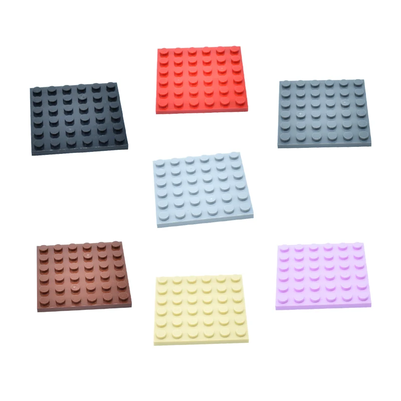 

Double-sided 6*6 Dots Base plates For Small Bricks DIY Building Blocks Base Plate Compatible with Legoing