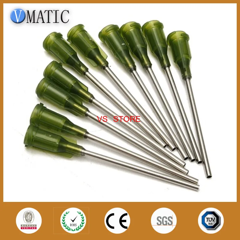 

Free Shipping Non Sterilized 10Pcs 14G 10cm Length Dispensing Needle Tips 14G 100mm Tubing Length Plastic Syringes Needle