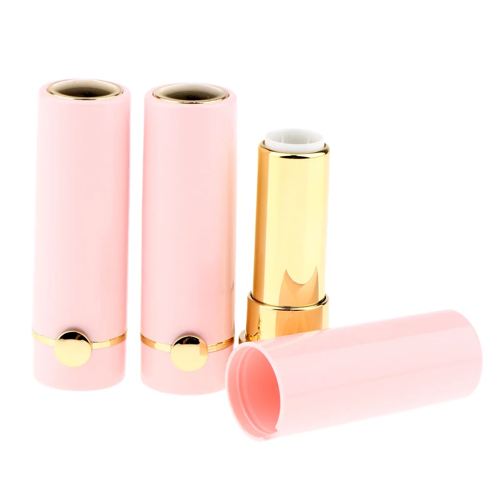 3Pcs Lege Lipstick Containers Diy Lippenbalsem Buizen Lippen Gloss