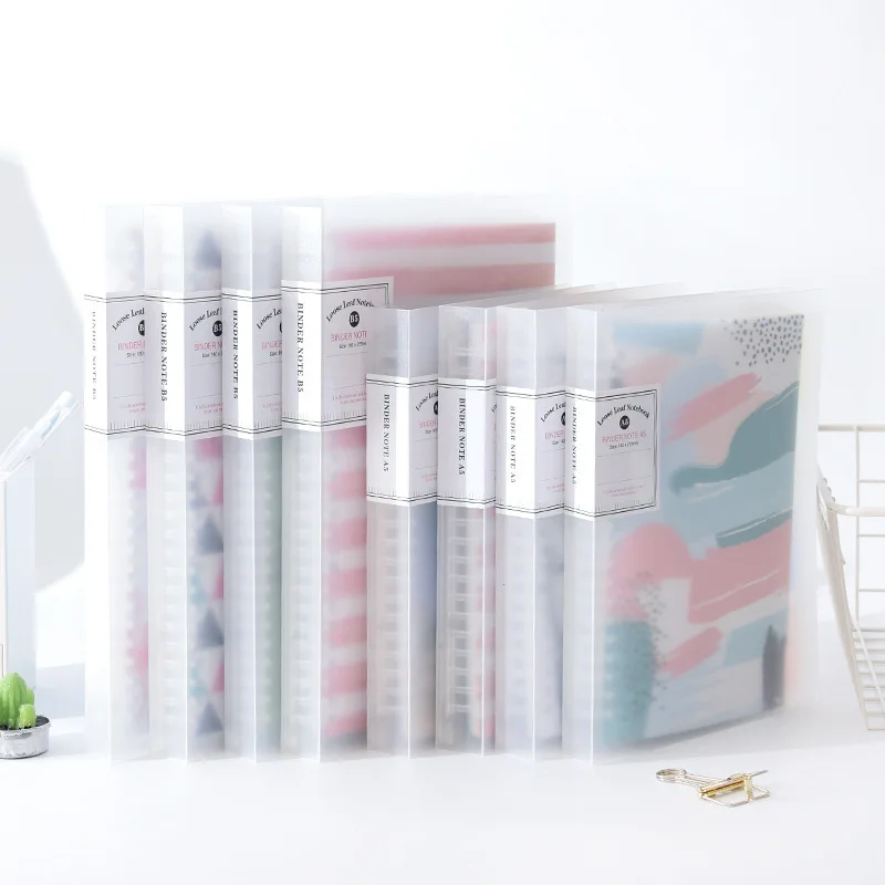

6style 45sheets Colored Loose-leaf Notebook Notepad Student Stationery School Office Supplies