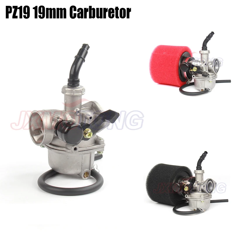 PZ19 19mm carbs Air Filter Manual throttle Carburetor Hand Choke for KEIHIN 50cc 70cc 90cc 110cc Dirt bike ATV Quad Motorcycle PZ19 19mm carbs Air Filter Manual throttle Carburetor Hand Choke for KEIHIN 50cc 70cc 90cc 110cc Dirt bike ATV Quad Motorcycle