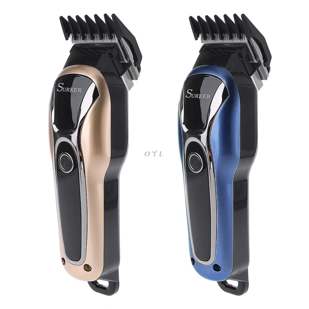 

Professional Hair Cordless Clipper Electric Cutter Haircut Machine Beard Trimmer Rechargeable EU Plug LED Display
