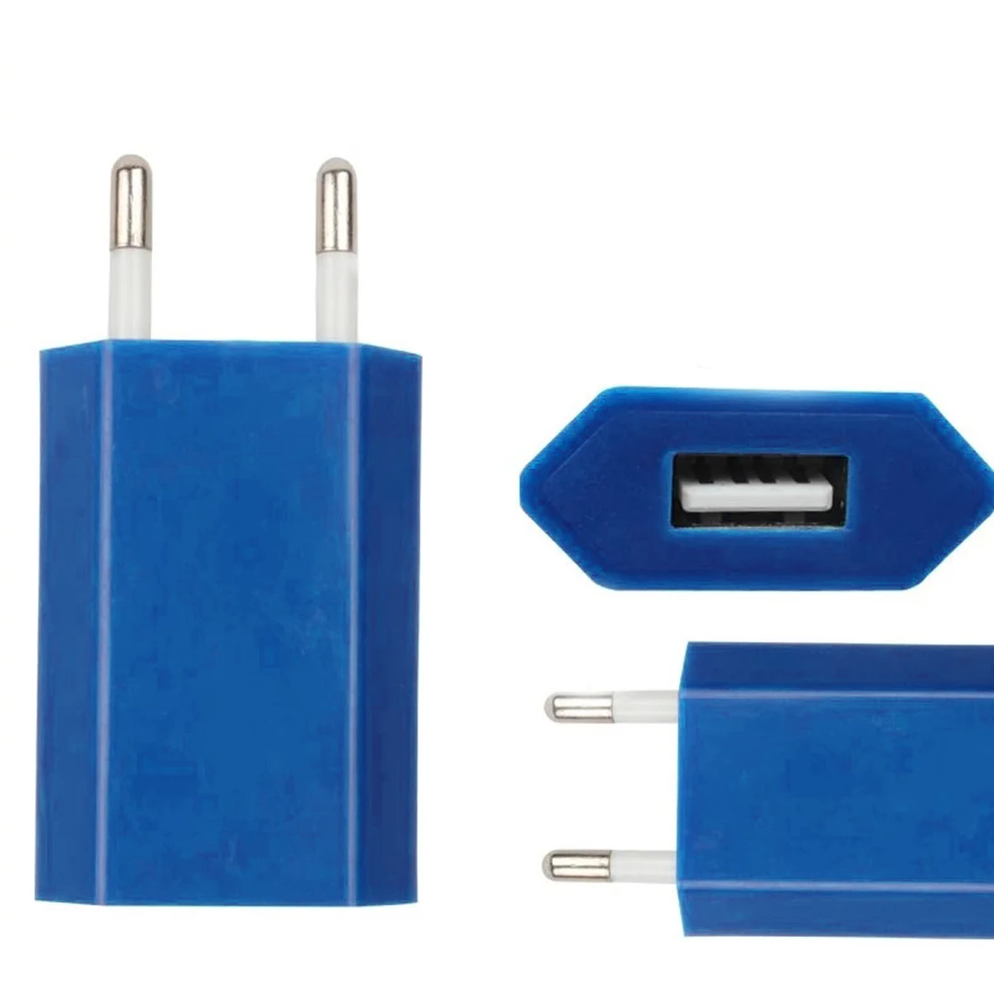 Etmakit الهاتف المحمول شاحن الاتحاد الأوروبي التوصيل USB الجدار شاحن السفر الرئيسية AC محول ل فون 5 ثانية 6 7 ثانية زائد لسامسونج S5 S6 S7