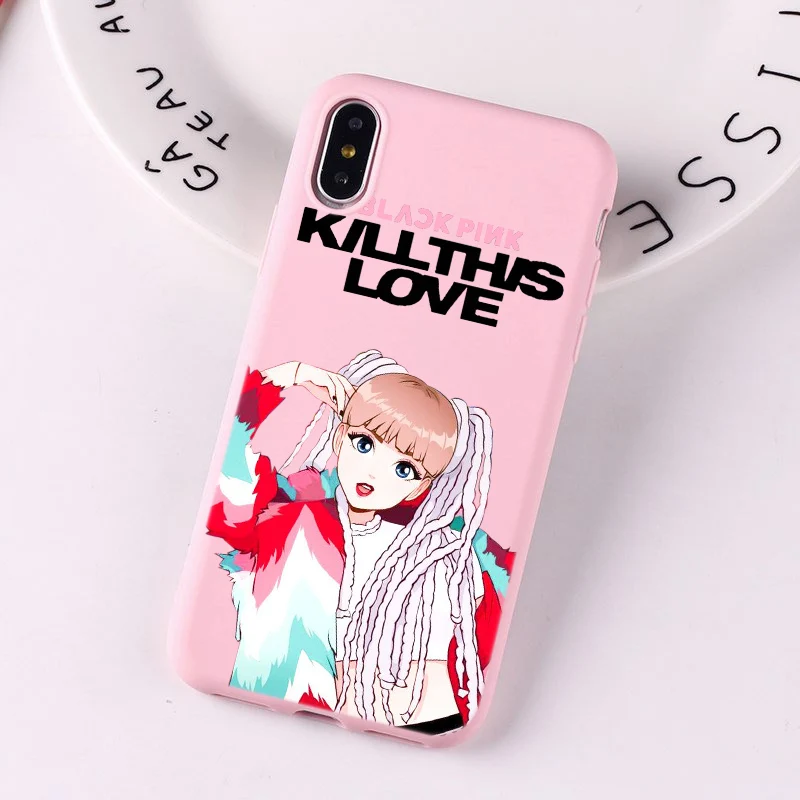 BlackPink Phone Case for iPhone X, XS, 11 Pro, Max XR, 8, 7, 6, 6S Plus