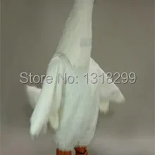 Талисман элегантный белый лебедь костюм талисмана нарядное платье Пользовательские праздничный карнавальный костюм тема te карнавальный костюм