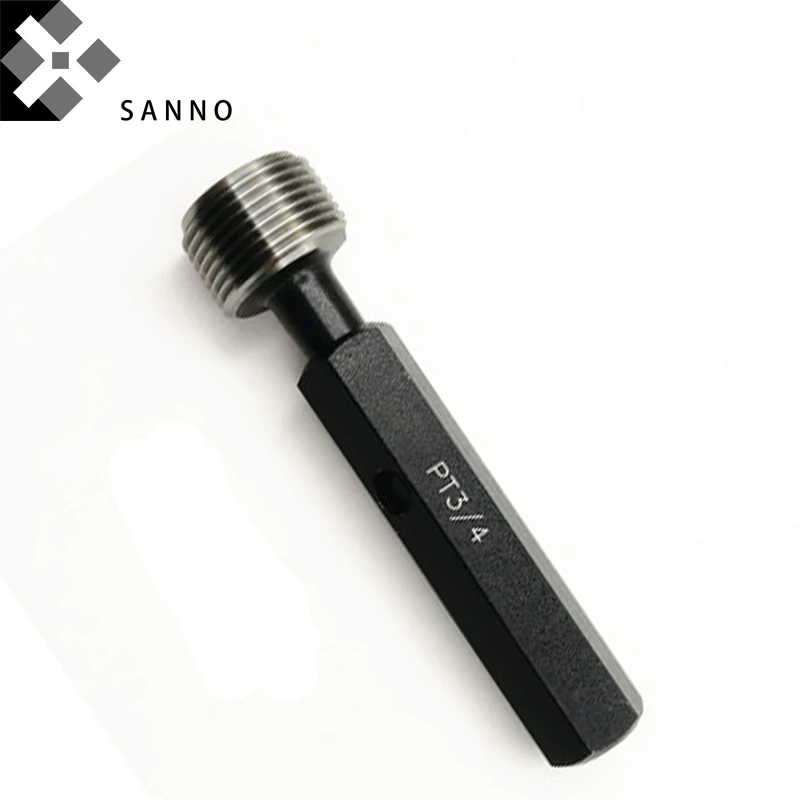 Round tapered pipe thread plug gauge PT1/8, PT3/4, PT1 1/2, PT2, PT2 1/