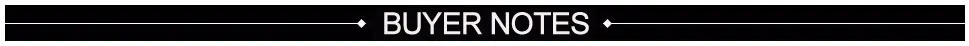 buyer notes