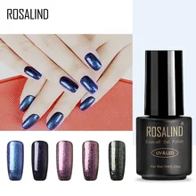 ROSALIND гель 1 S 7 мл гель-хамелеон лак для ногтей 12 цветная светодиодная лампа Гель-лак художественный лак Хамелеон Полупостоянный УФ-гель