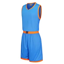 Баскетбольный трикотаж унисекс с шортами для мальчиков спорт, тренировки, Баскетбол Костюмы Реверсивные Большие размеры могут быть настроены