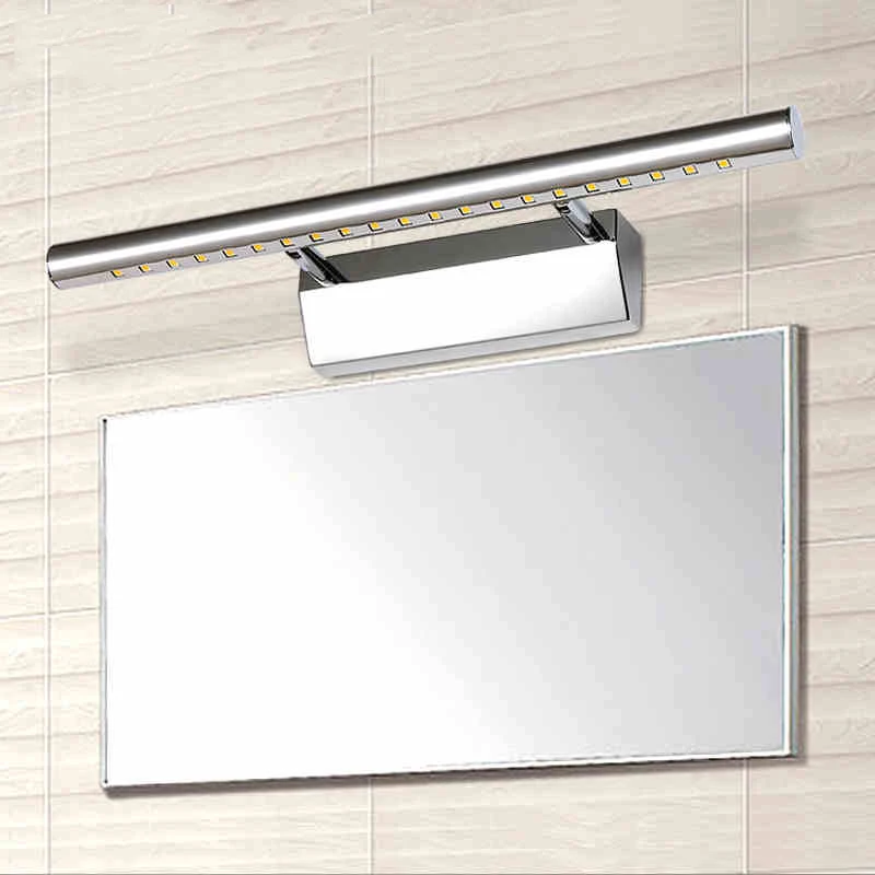 Online JUSHENG Moderne LED Wand Lichter Leuchte in Bad Edelstahl LED Spiegel Licht Über Spiegel 3 W 5 W 7 W 9 W 12 W Innen Beleuchtung