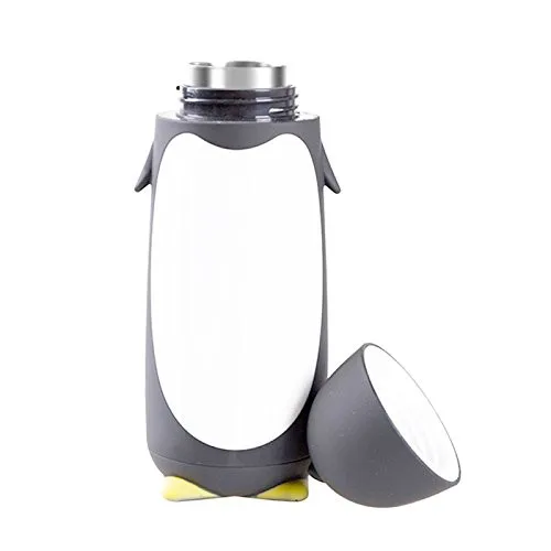 

Moomin Penguin Glass Thermos Vacuum Flasks Kid's Cartoon Thermal Insulation Travel Coffee Water Bottle for Children travel mug