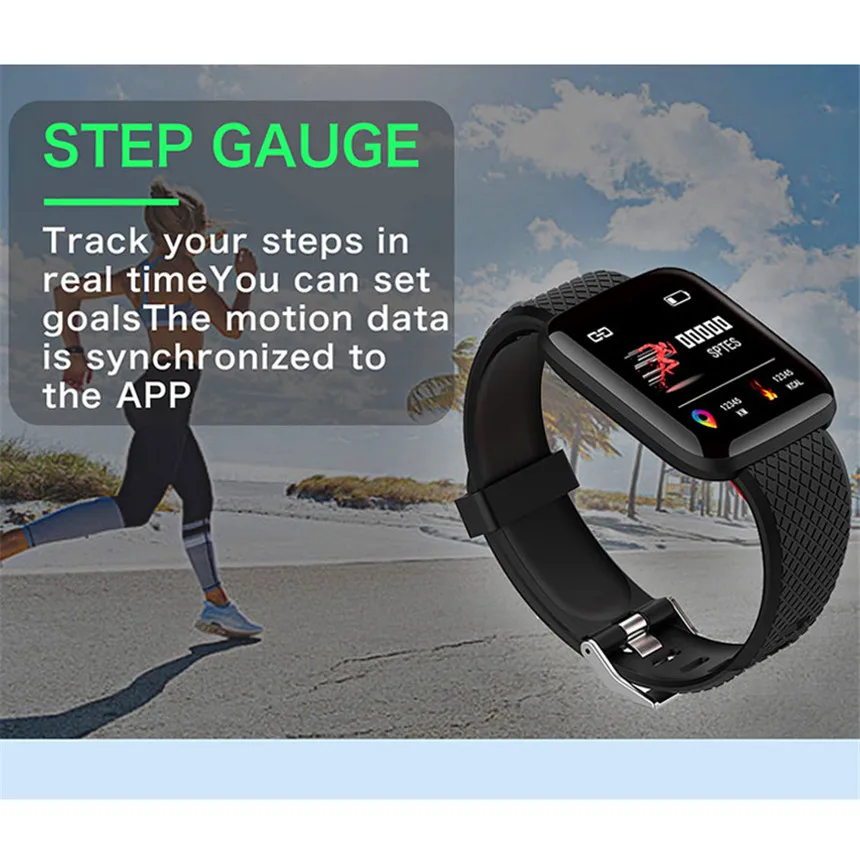 Best Sport Smart Watch Men Smartwatch Women Smart Watch Blood Pressure Heart Rate Monitor Waterproof Smartwatch Watch For Android IOS