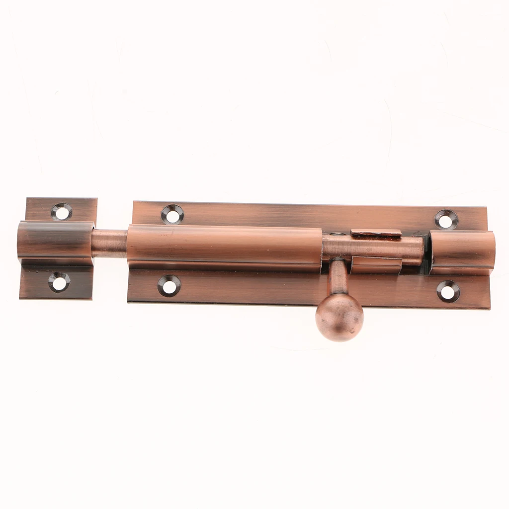 Vintage Style Metal Door Slide Latch Lock Bolt Latch Barrel for Home Door Gate Security