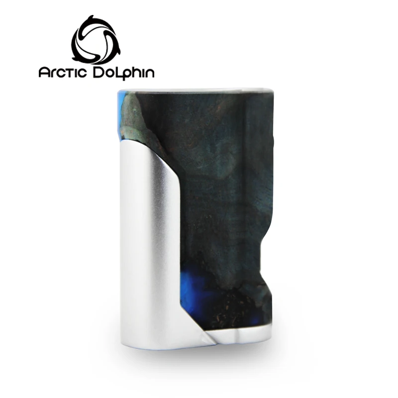 Arctic dolphin Soul стабилизированный деревянный Squonk Mod одиночный 18650 батарея Squonker электронная сигарета 7,0 мл Squonk бутылка