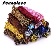 Качественные ботинки PeungLace 1000 пар/лот из полиэстера с круглым носком спортивные ботинки с круглым носком на шнурках