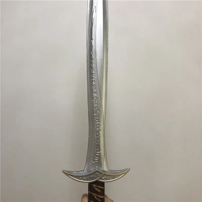 1:1 Movie Cosplay Sword 72cm Gold Sting The Hobbit Frodo Baggins Sword Kids Gift Safety PU Material