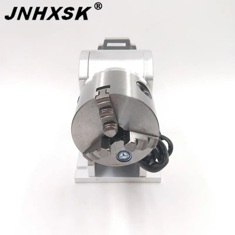 JNHXSK ось вращения для волоконно-лазерная маркировочная машина 360 градусов вращения маркировки поворотный упругой монтажа. Быстрая загрузка и выгружать