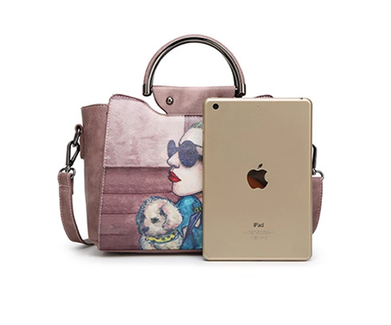 Women Small Handbag Female Cartoon Print Shoulder Bag Ladies Fashion Messenger Bags Famous Designers Crossboby Bags Tote SS7125 (13)