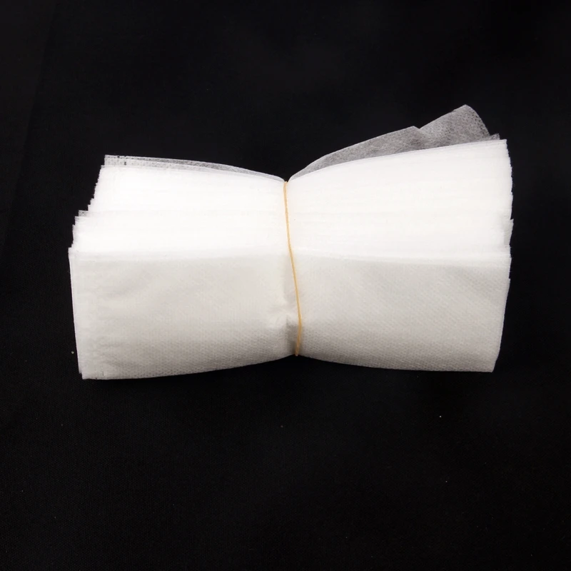 

100pcs 12*15cm Green Thumb White Non-Woven Fabrics Nursery Bags, Can degrade Environmental protect Nursery Bags