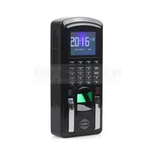 DIYSECUR TCP IP Controlador de Acesso Biométrico de impressão digital E Atendimento Com RFID ID Card Reader + USB MF151